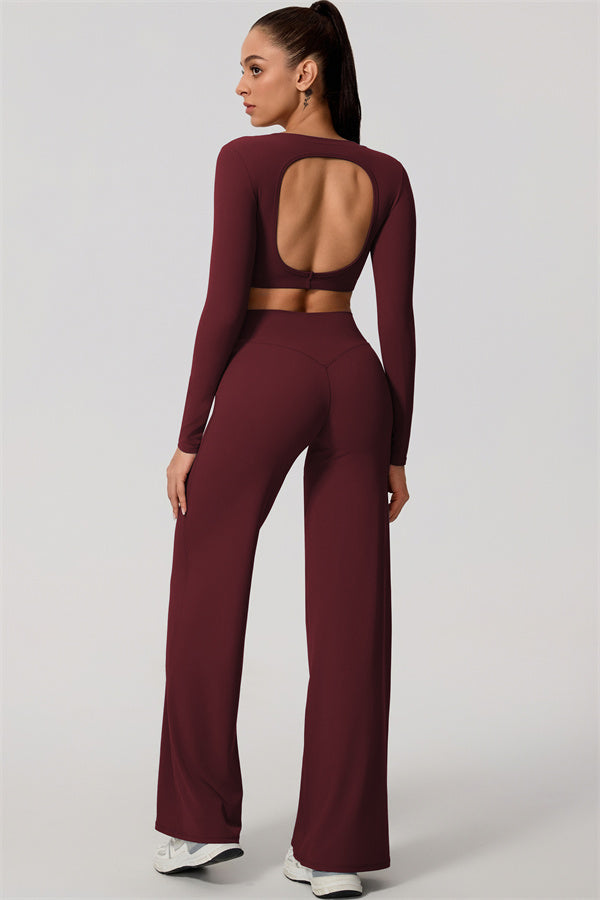 The Nestle Long Sleeve Crop Top