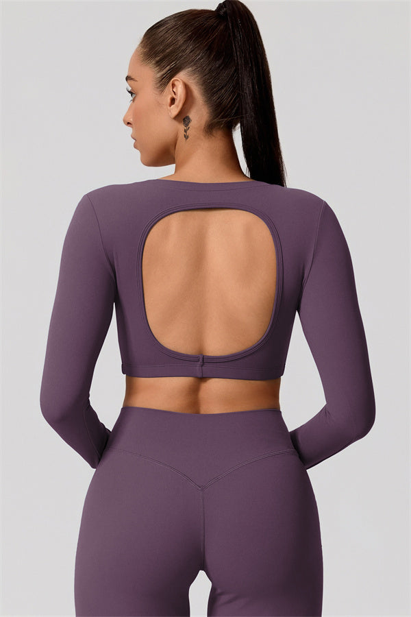 The Nestle Long Sleeve Crop Top