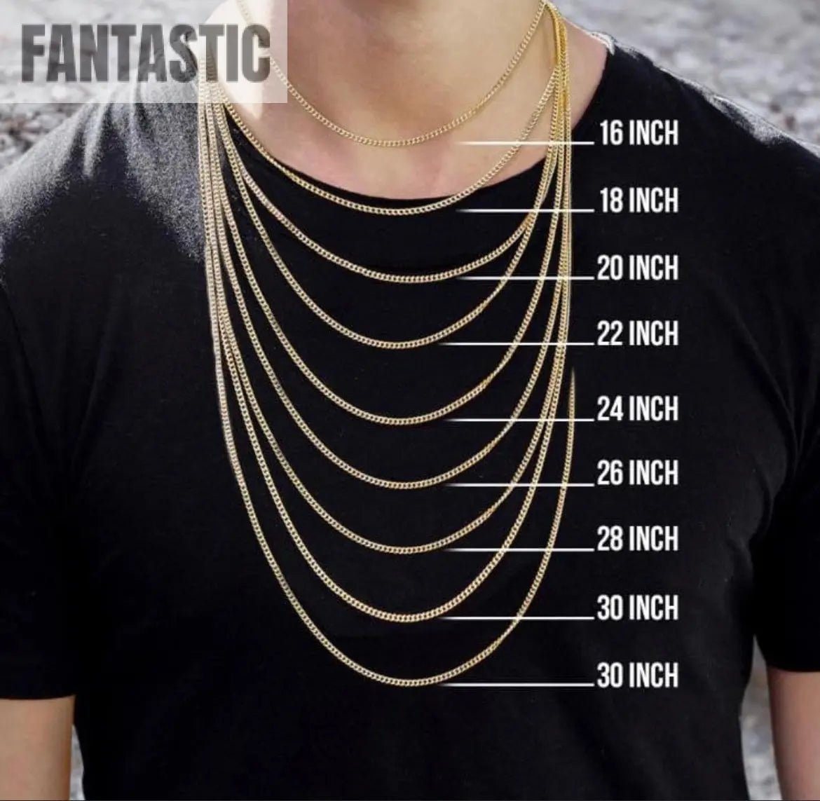 10K Gold- Ice Chain (White Gold)