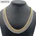 10K Gold- Iced Out Diamond Miami Cuban Chains (9mm)
