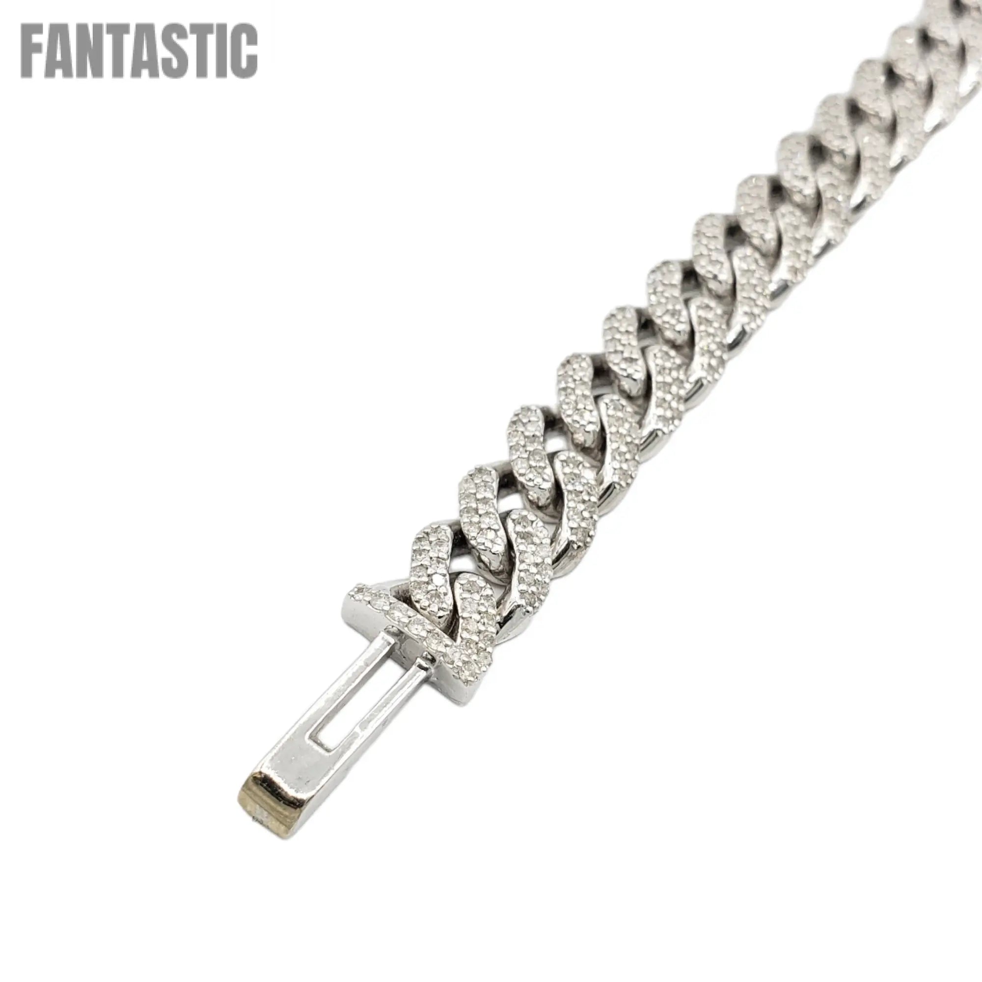 10K Gold- Iced Out Diamond Miami Cuban Chains (9mm)