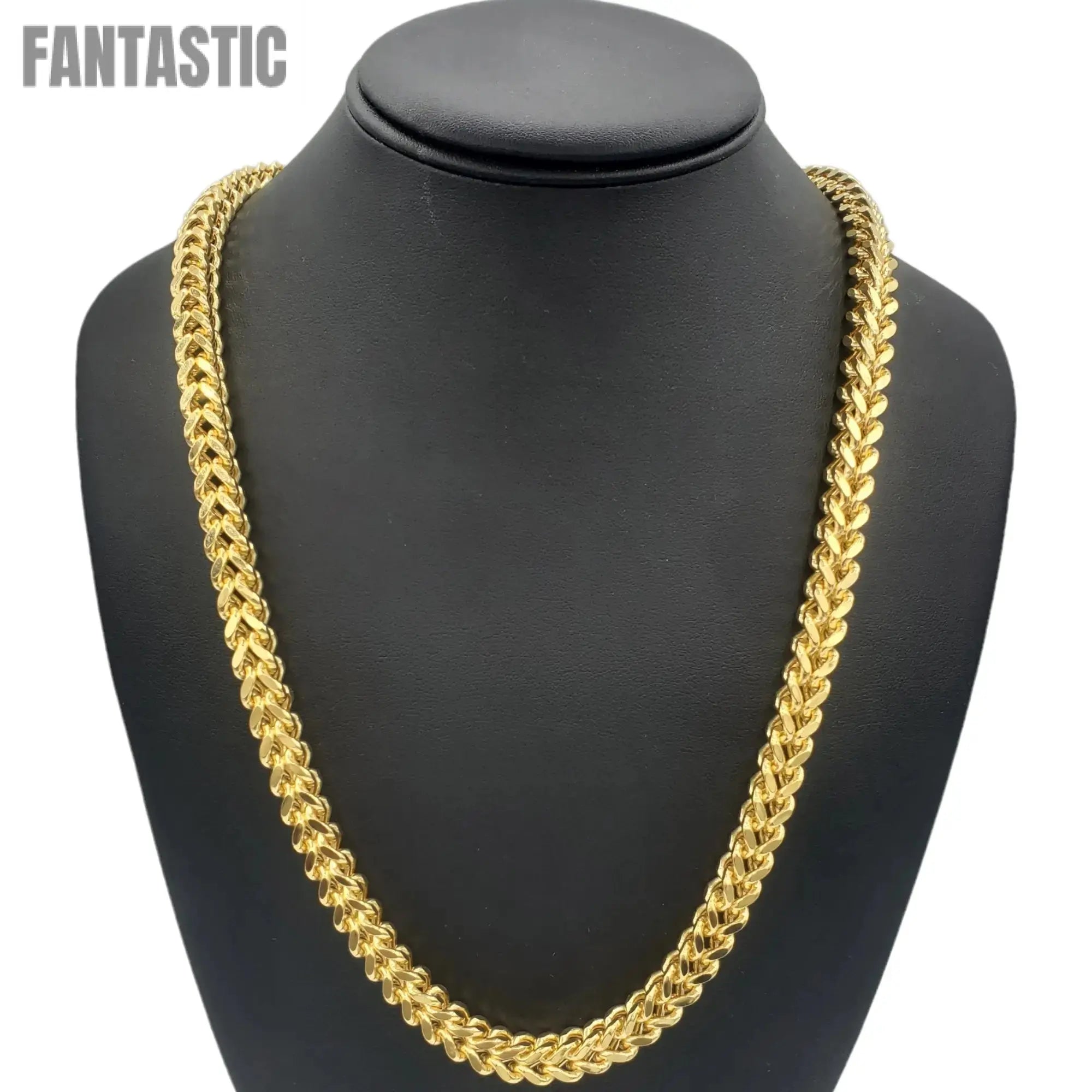 14K Gold- Hollow Franco Chain