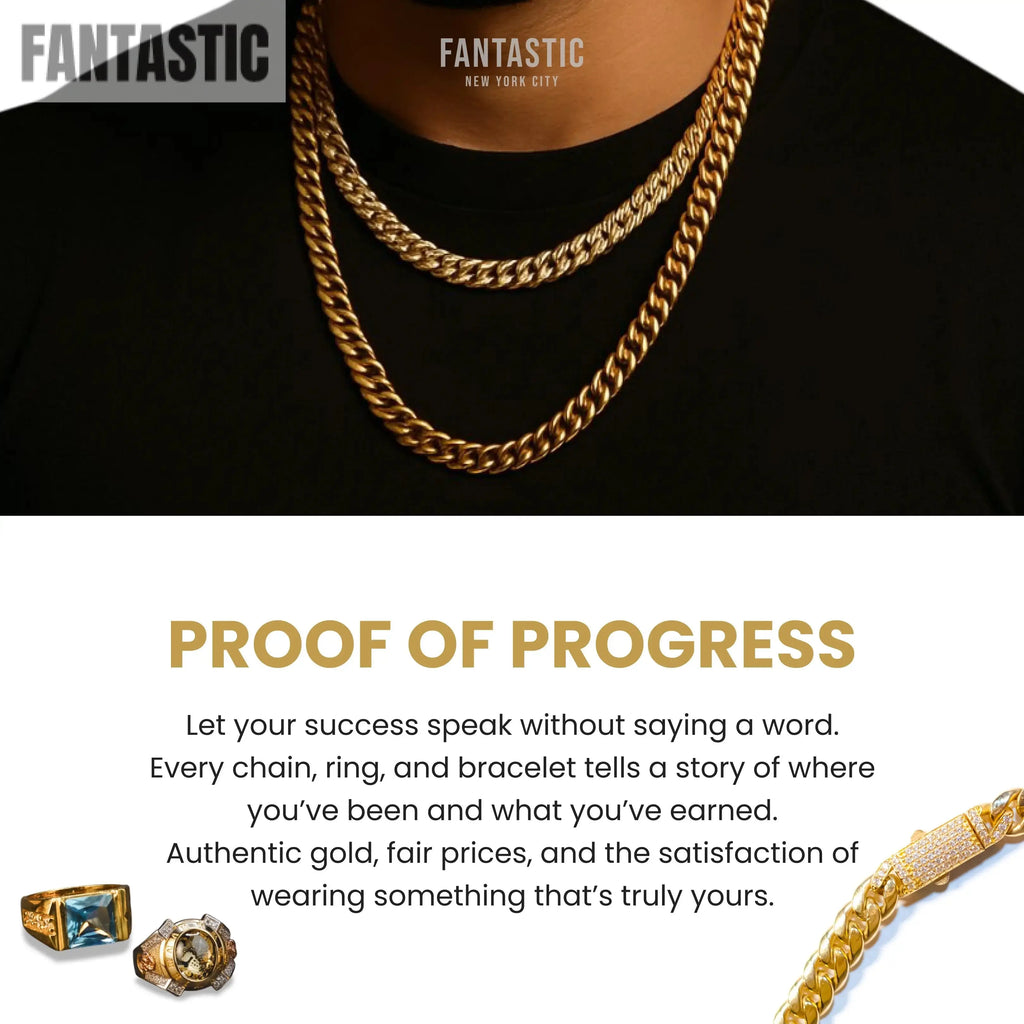 10K Gold Two-Tone Twisted Crucifix Cross Pendant