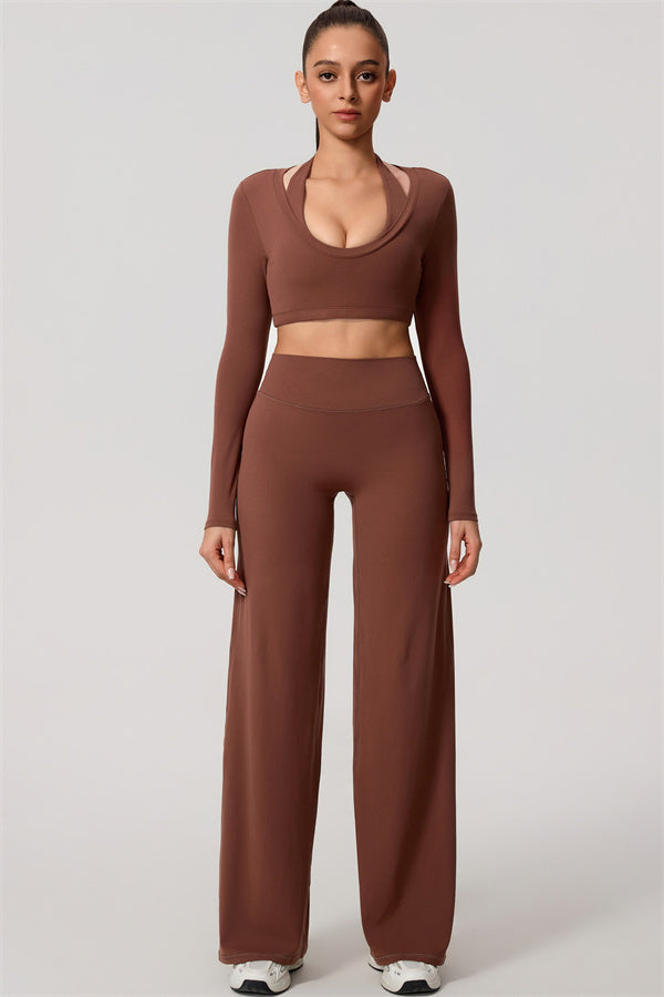 The Nestle Long Sleeve Crop Top