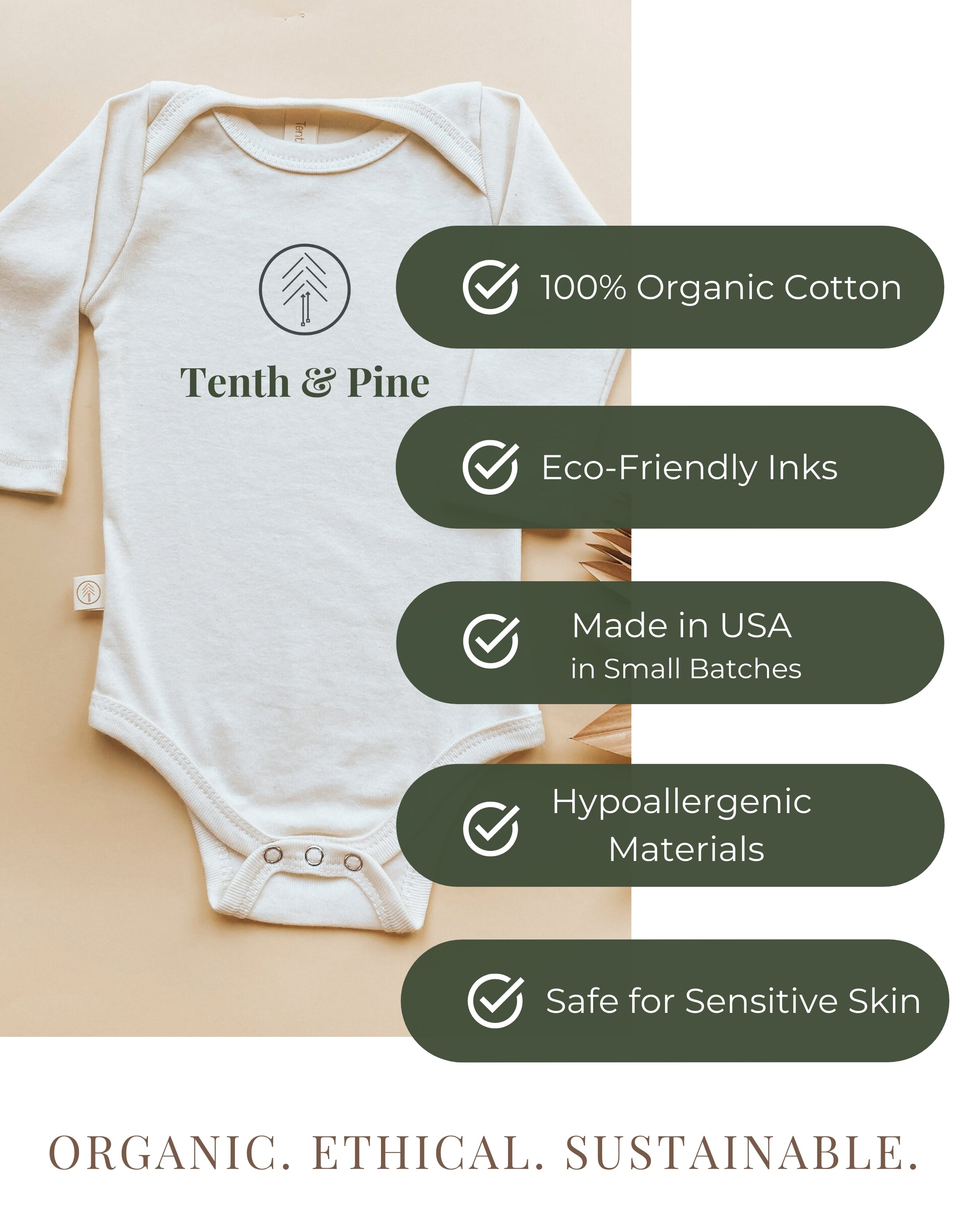 Home is Where Mama is Organic Bodysuit Long Sleeve