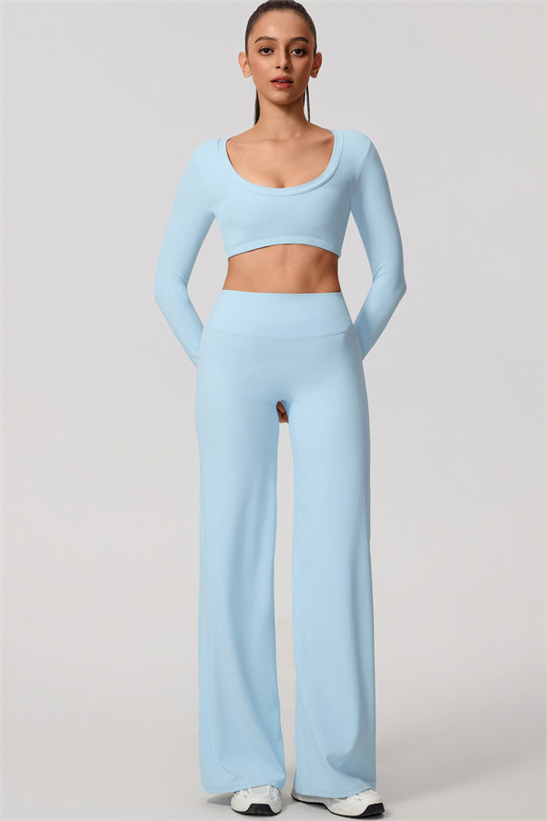 The Nestle Long Sleeve Crop Top
