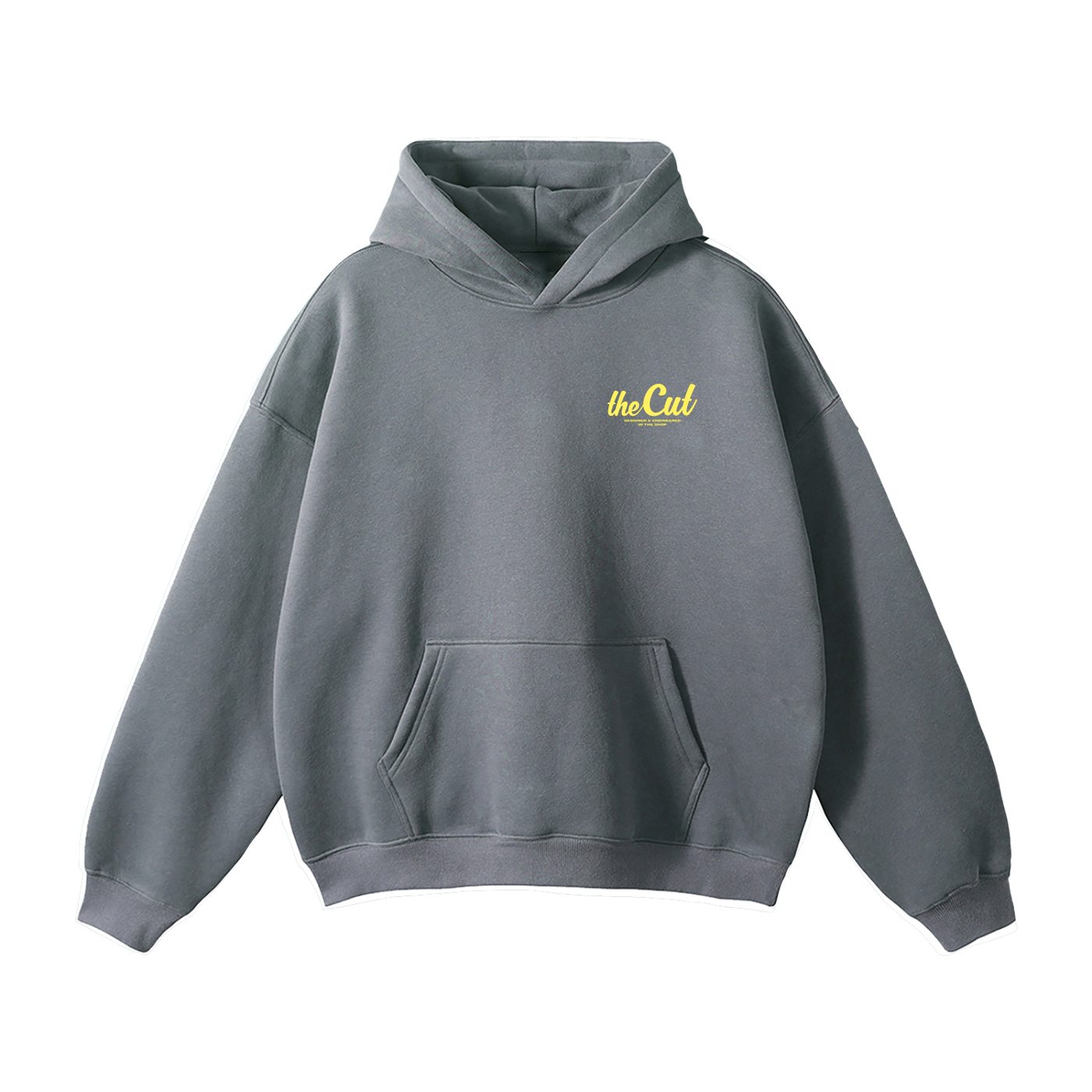 theCut Classic Hoodie Electric Charcoal