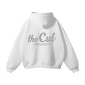 theCut Glitch Wave Grey Print Hoodie