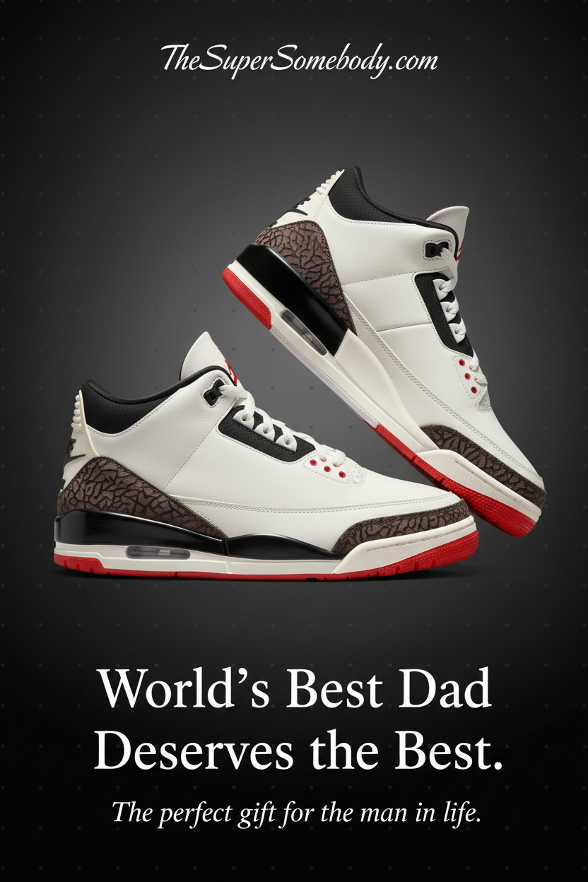 Air Jordan 3 - Inside Tongue World's Best Detail Ad
