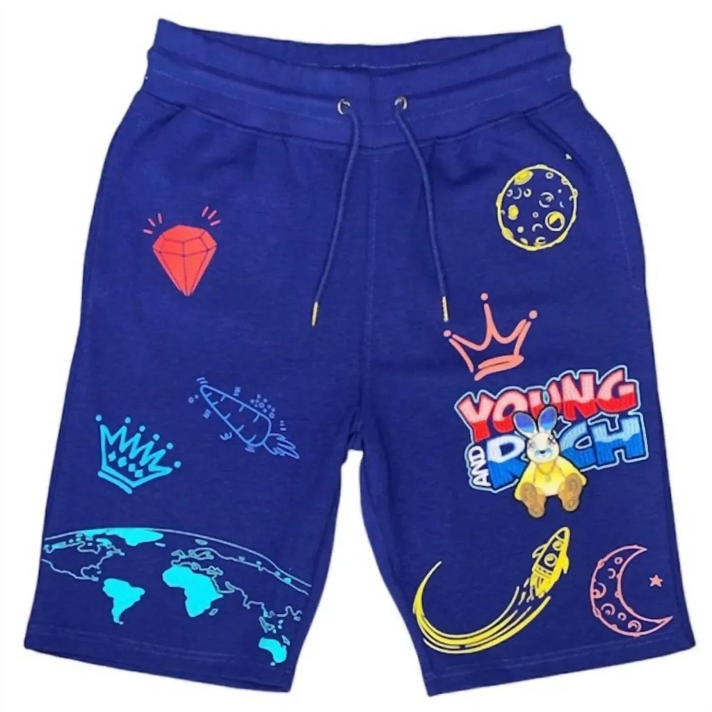 Men's Young & Rich Short Set