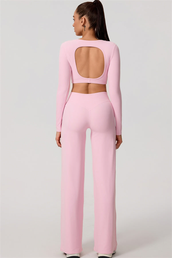 The Nestle Long Sleeve Crop Top