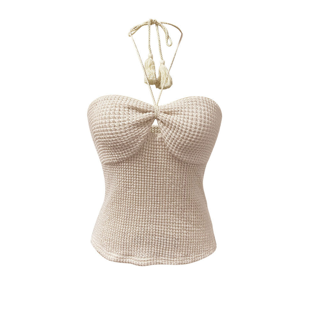 Cropped Top With A Designer Touch