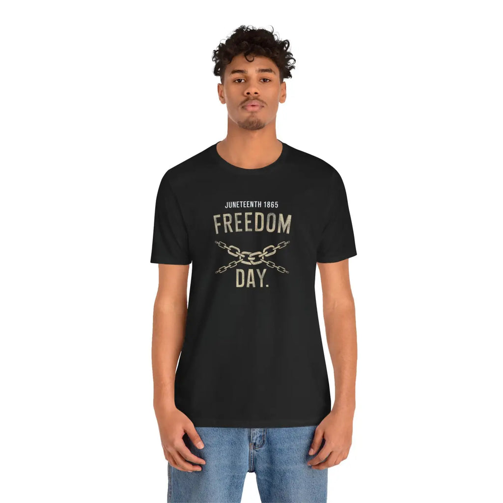 Juneteenth Unisex Tee – Soft Cotton Freedom Day - Dipaliz