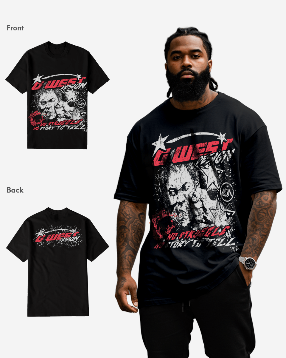 G West ノーストライク・ノー ストーリー Tシャツ メンズ 大きいサイズ