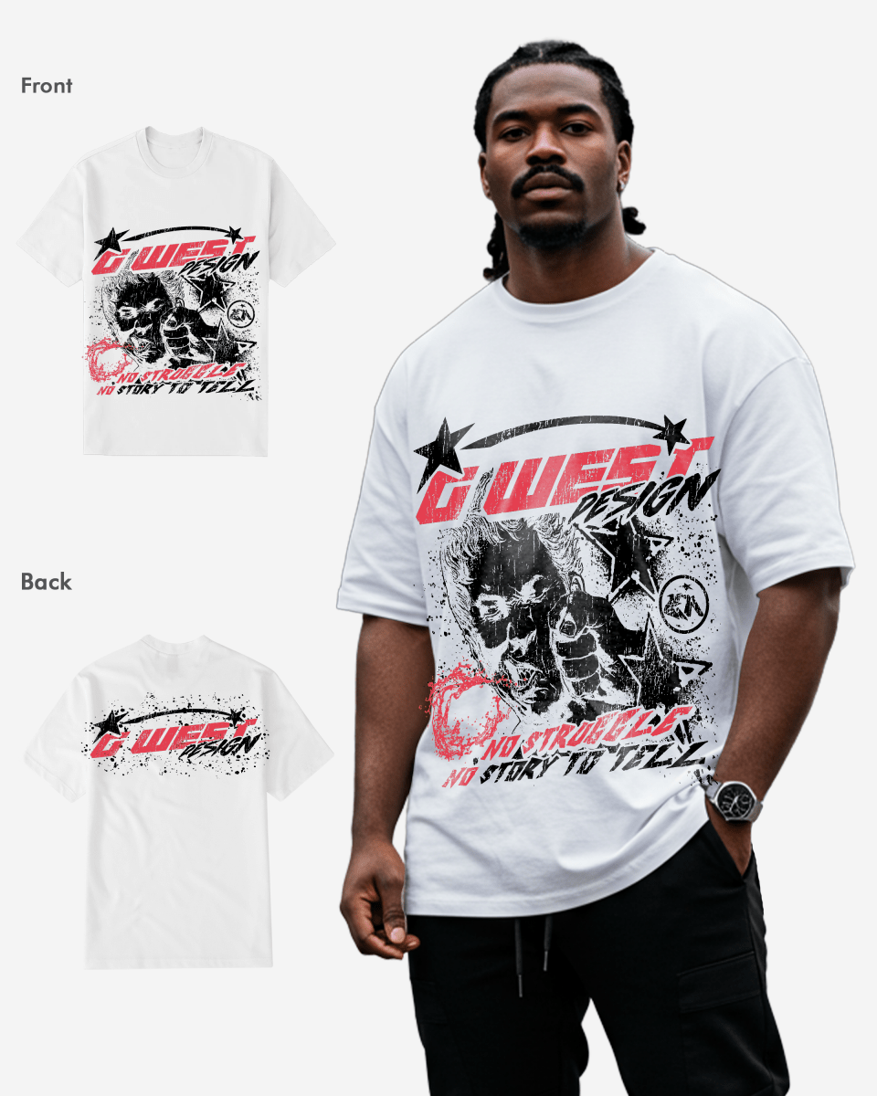 G West ノーストライク・ノー ストーリー Tシャツ メンズ 大きいサイズ