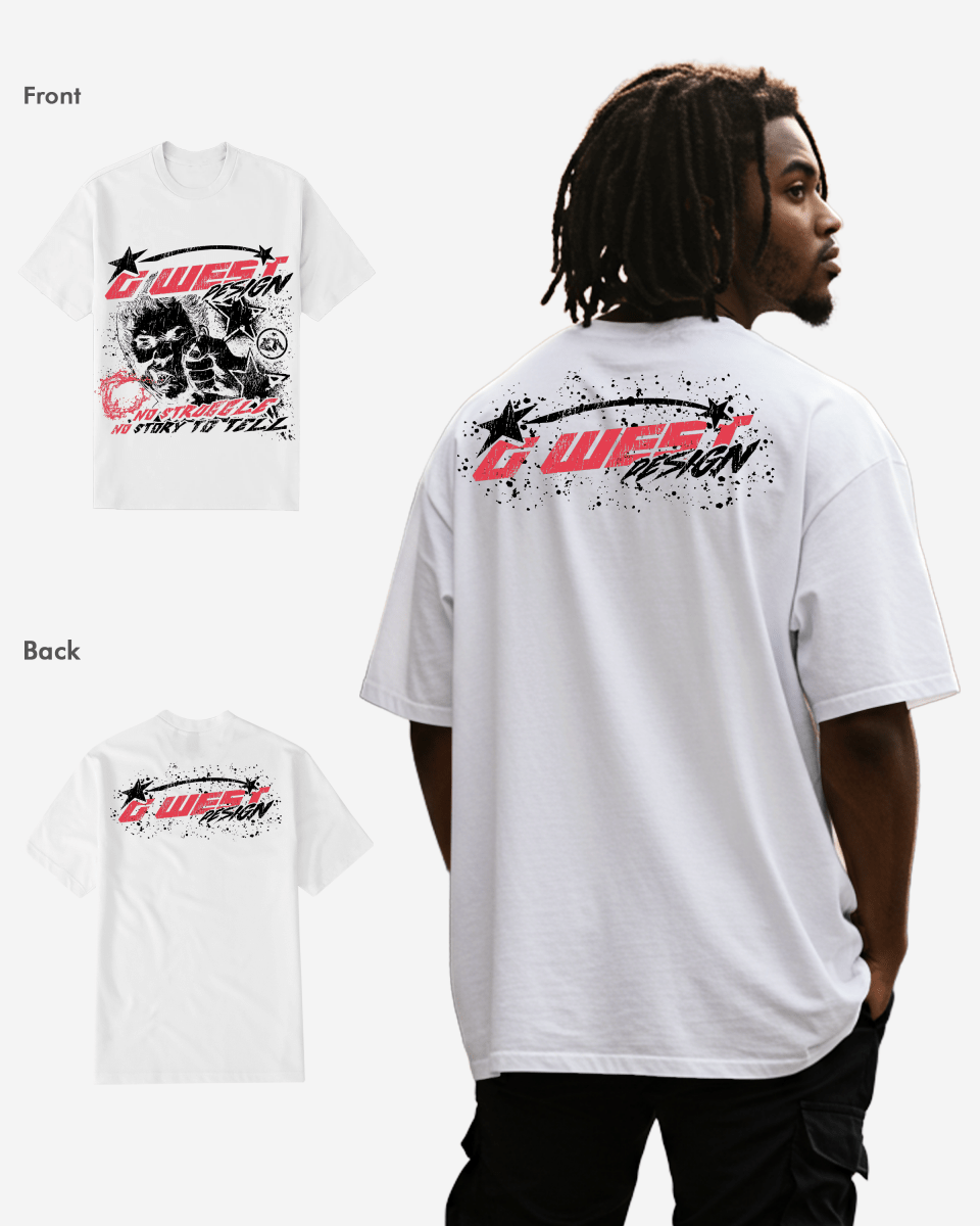 G West ノーストライク・ノー ストーリー Tシャツ メンズ 大きいサイズ