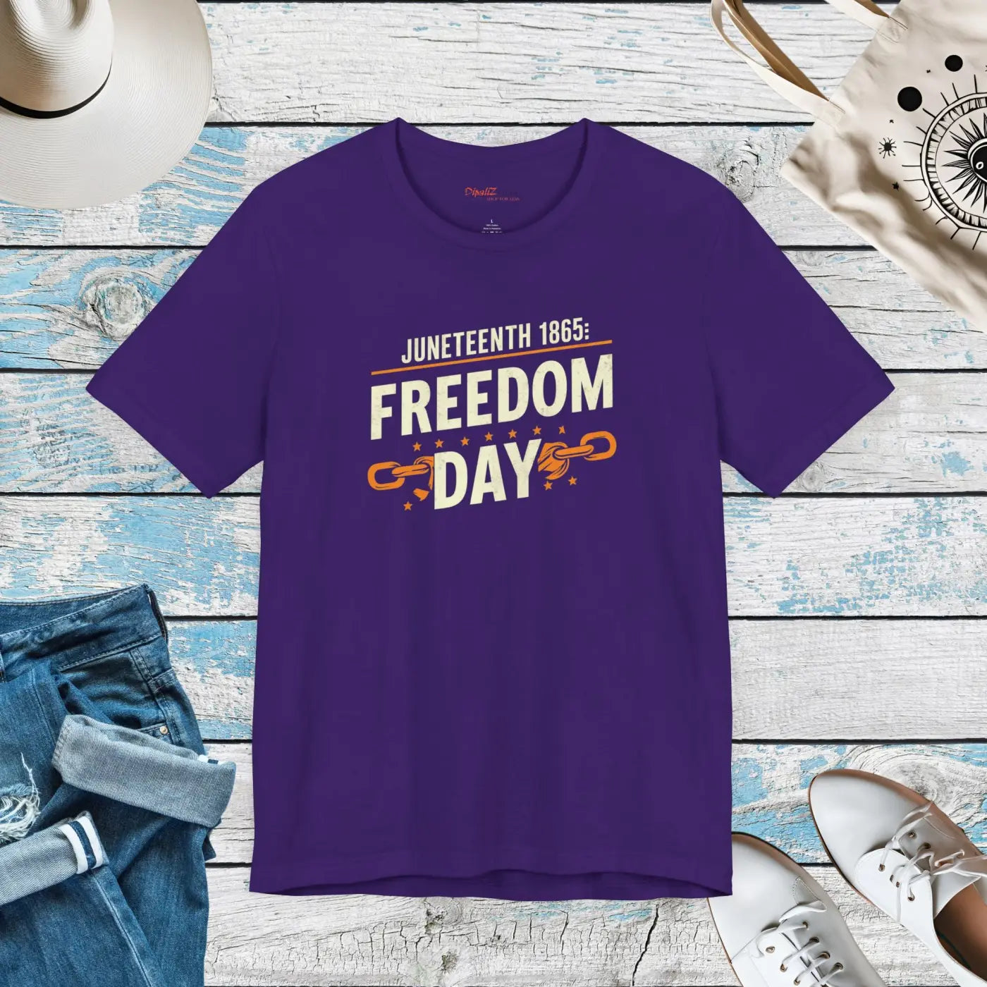 Unisex Jersey Short – Soft Cotton Juneteenth - Dipaliz