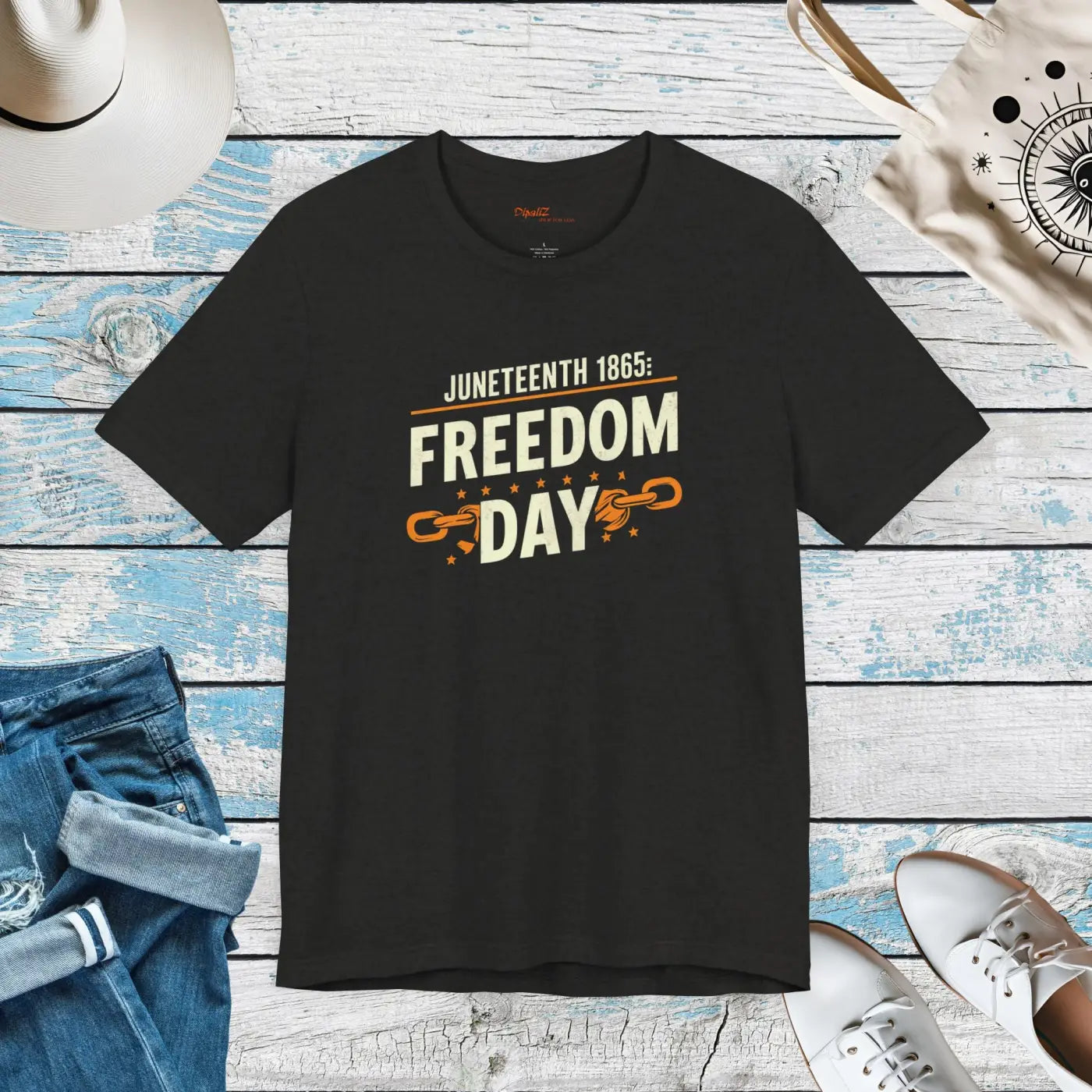 Unisex Jersey Short – Soft Cotton Juneteenth - Dipaliz