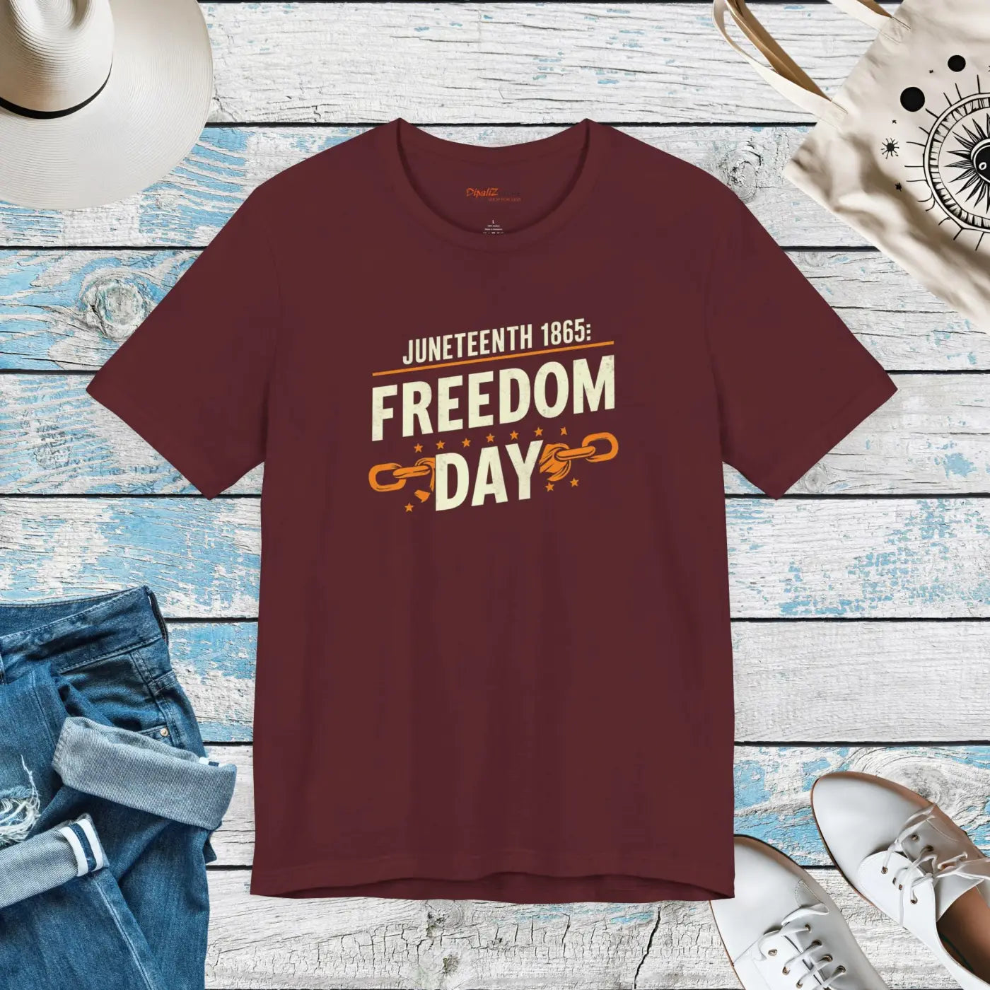 Unisex Jersey Short – Soft Cotton Juneteenth - Dipaliz