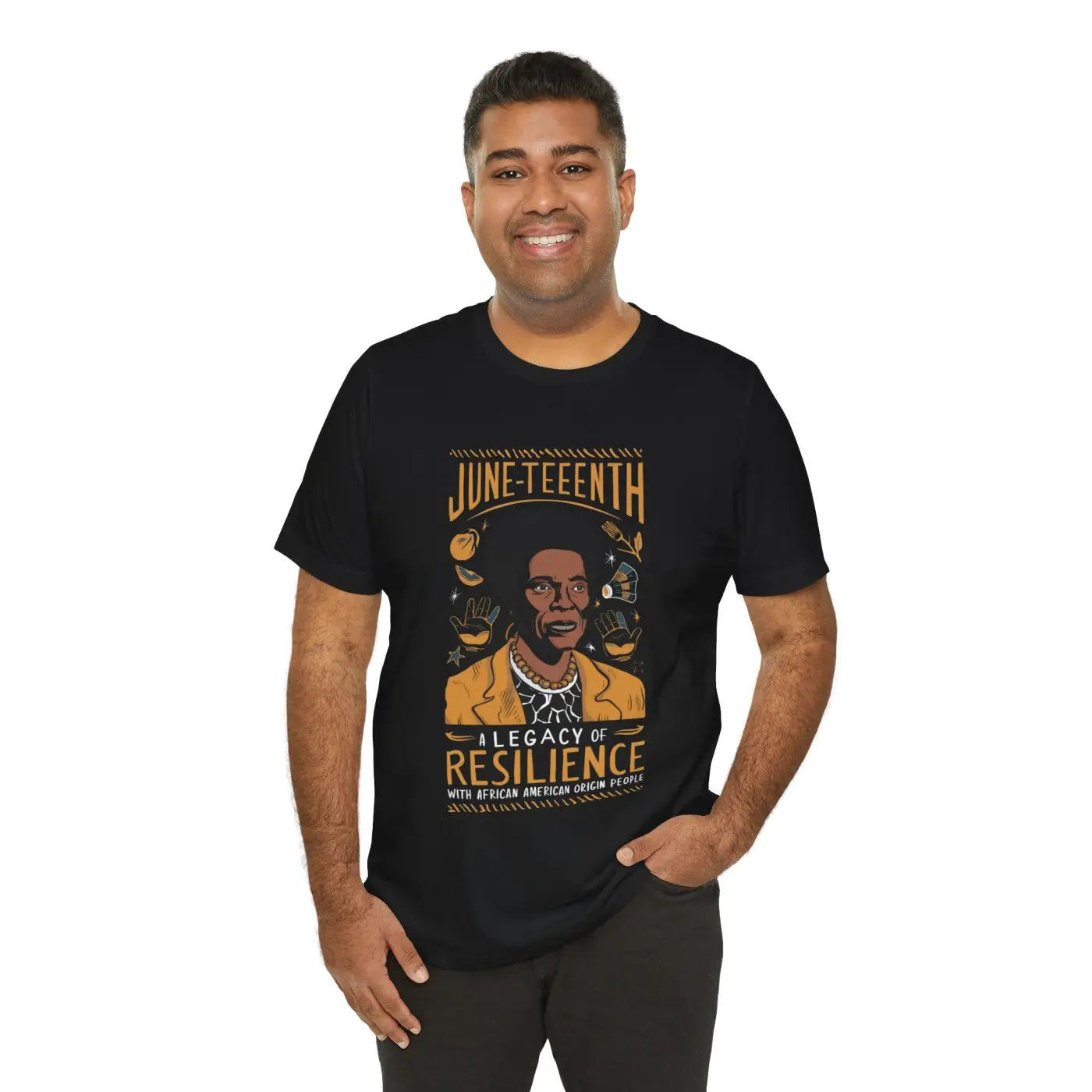 Juneteenth Jersey Tee – Legacy of Resilience - Dipaliz