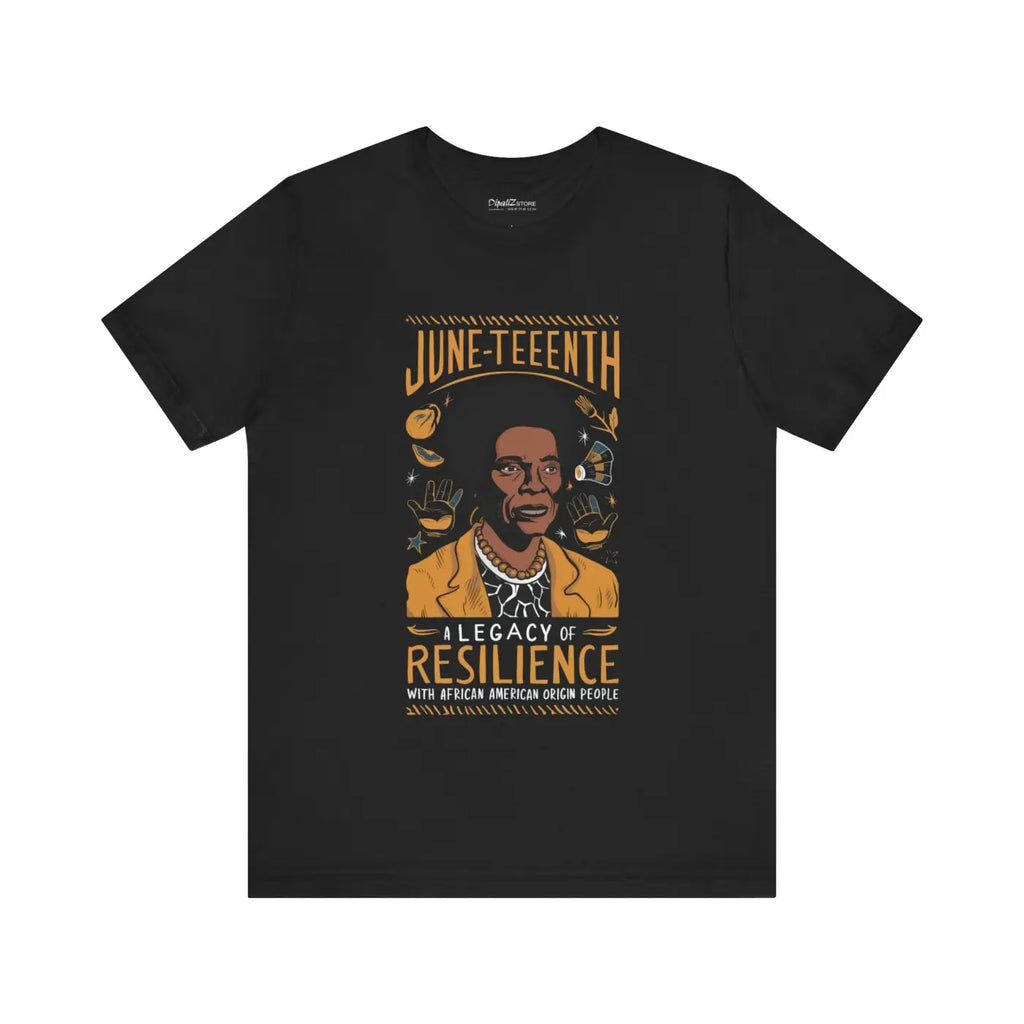 Juneteenth Jersey Tee – Legacy of Resilience - Dipaliz