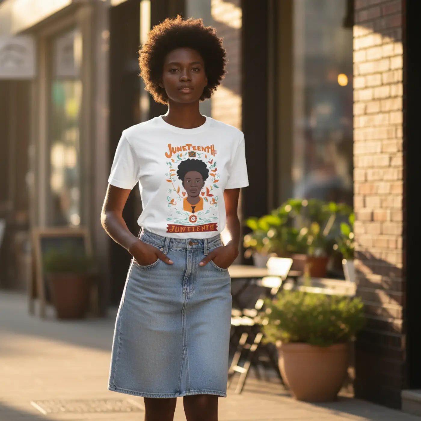 Resilient Juneteenth Tee – Cotton Black History Tee - Dipaliz